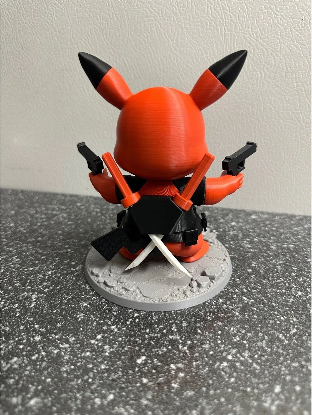 Pikachu Deadpool Figure